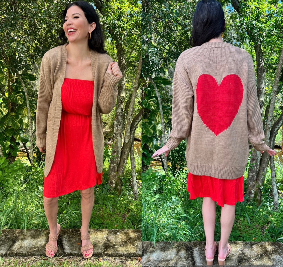 Heart Cardigan