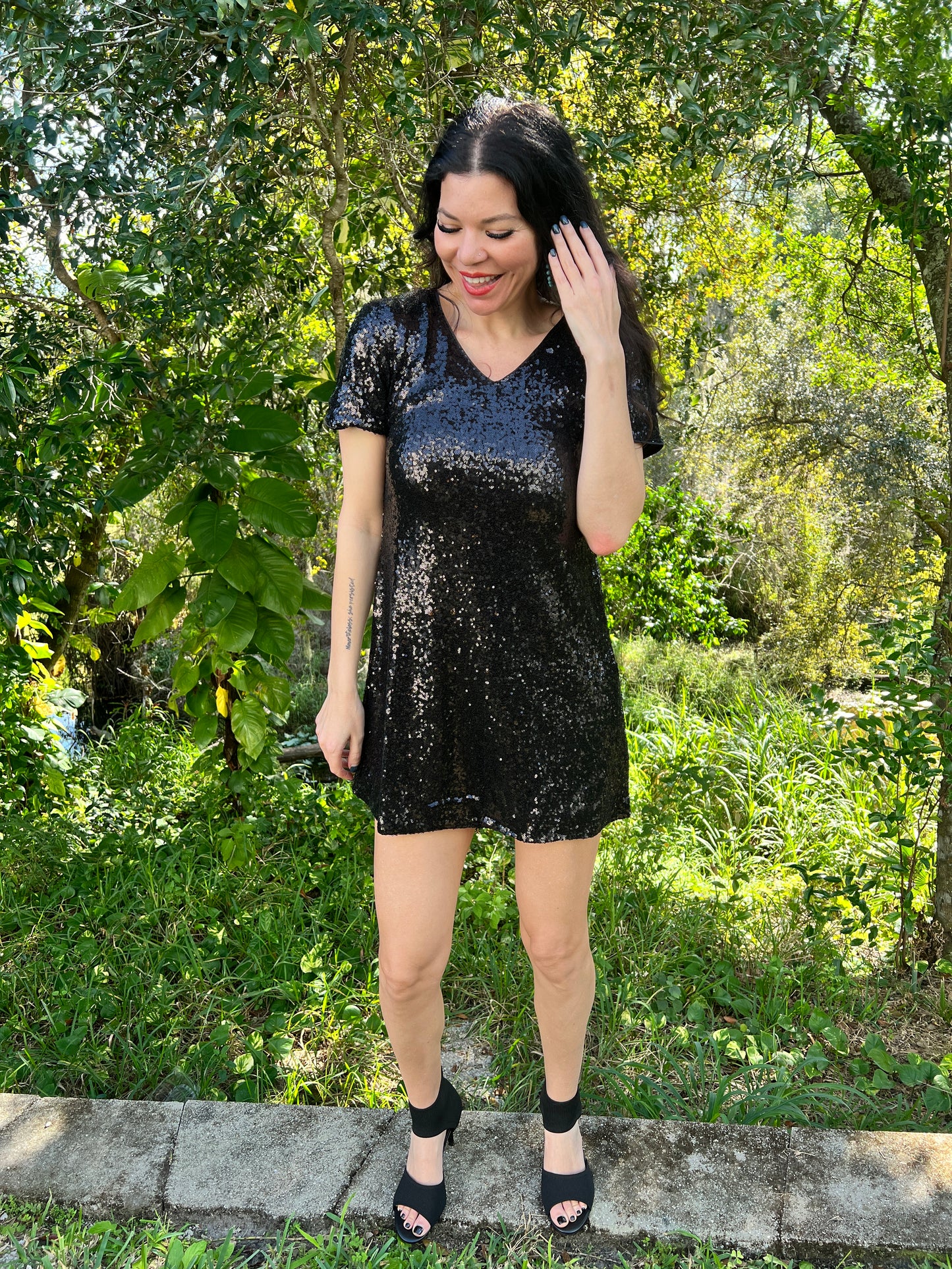 Sam Sequin Dress